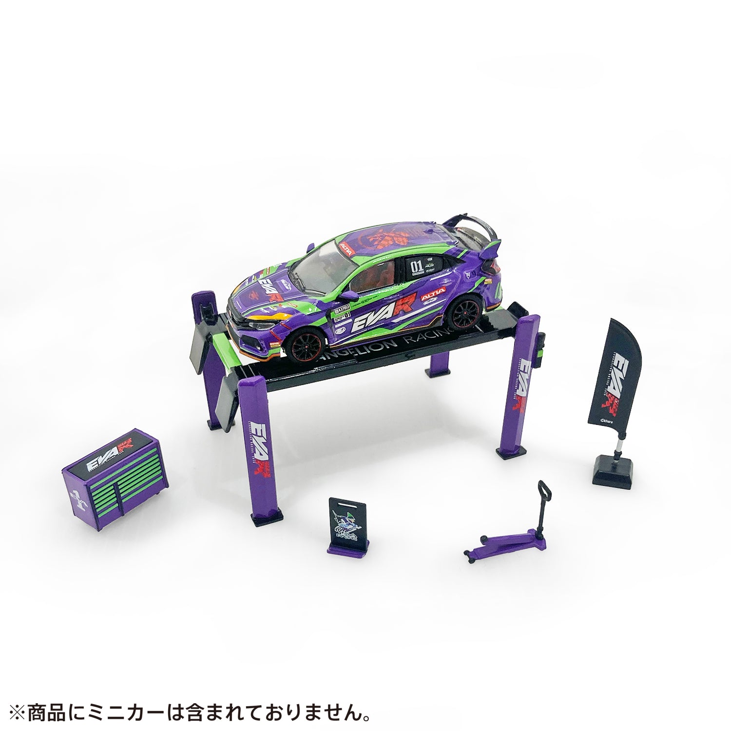 1/64 Garage tools set EVA Racing