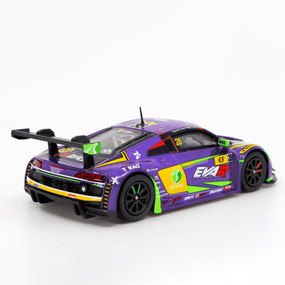 1/64 Audi R8 LMS エヴァ RT 初号機 TSRT R8 Macau GT Cup 2020 ＆ レイRQフィギュア セット