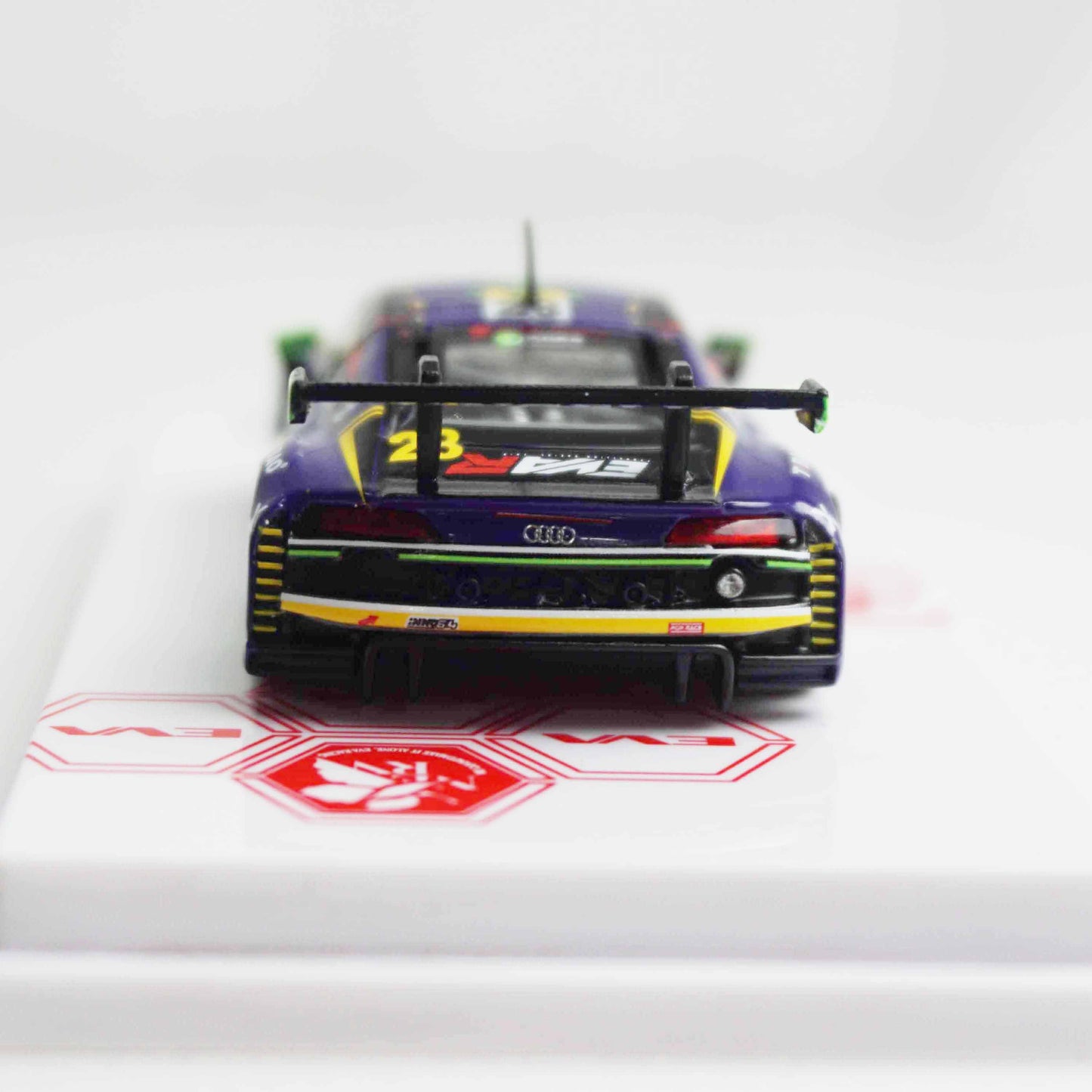 1/64 Audi R8 LMS エヴァ RT 初号機 TSRT R8 Macau GT Cup 2020 ＆ レイRQフィギュア セット